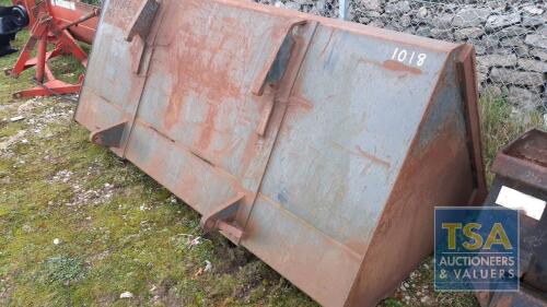 LARGE HEAVY DUTY GRAIN BUCKET - JCB Q QUICK