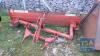 7 FT SNOW PLOUGH - 3 POINT LINKAGE (RED)