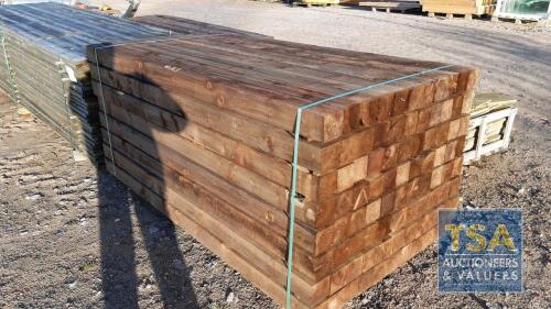 100 X 100 X 2.1 BROWN POSTS