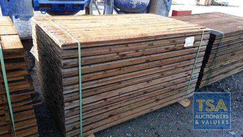 19 X 75 X 1.8 BROWN SLATS