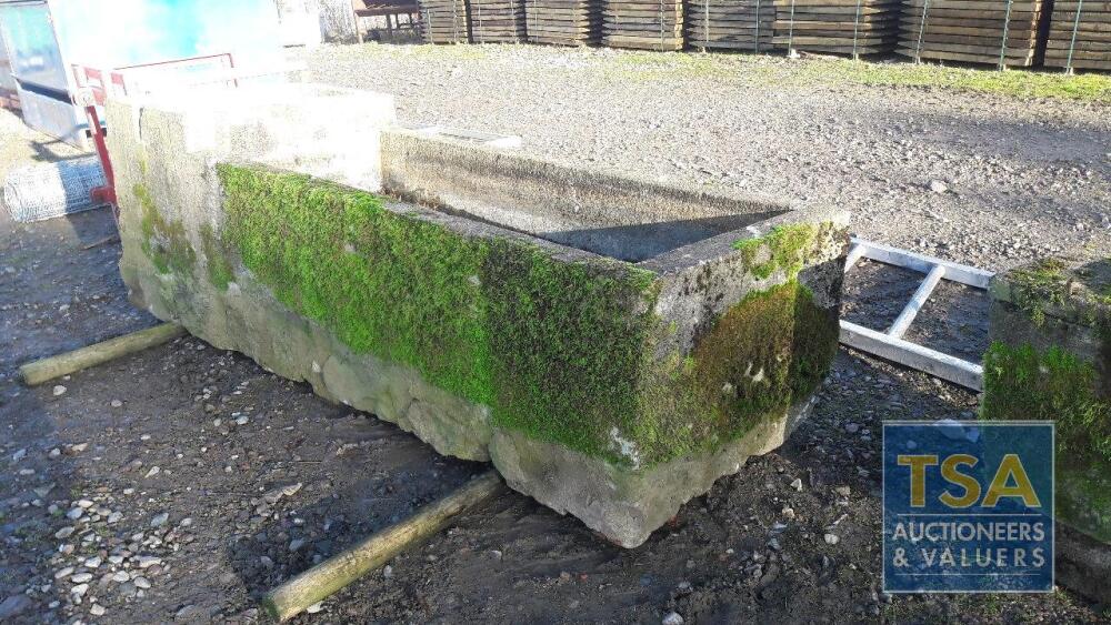 CONCRETE WATER TROUGH