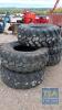 5 X TYRES 405/70/20