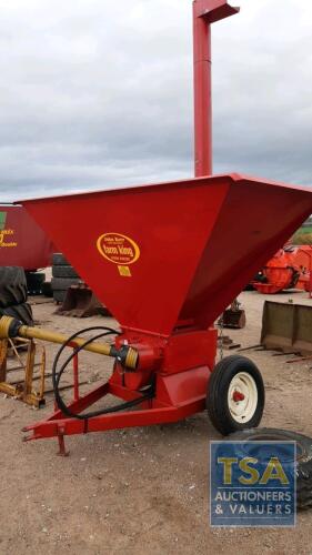 FARMKING 180 TRACTOR DRIVEN ROLLER MILL WITH PTO