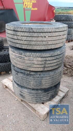 4 WHEELS & TYRES 305/70/R19.5