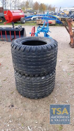 2 X TYRES 19/45/17