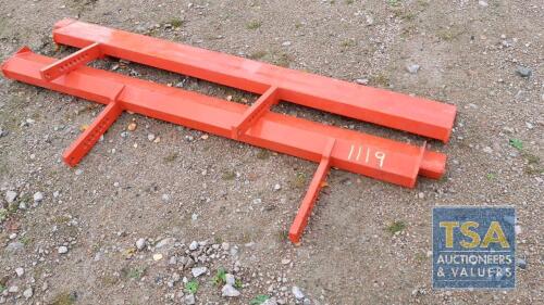 KUHN POWER HARROW LEVELLING BOARDS