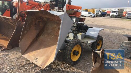 4wd Hydraulic Tipping Dumper, Plus VAT