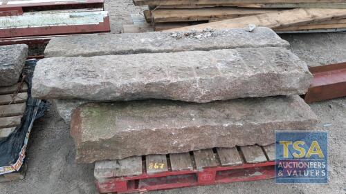 PALLET OF GRANITE LINTELS