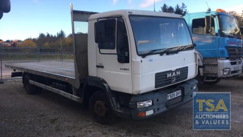 Man 8.163 - 4580cc 2 Door Truck