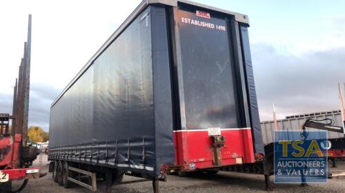 SDC TRI AXLE CURTAINSIDE TRAILER YEAR 2007 MOT EXP END NOV 22