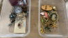 2 BOXES BROOCHES