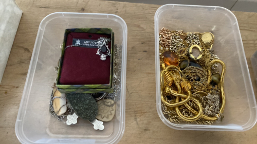 2 BOXES NECKLACES