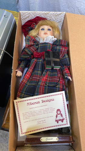 ALBERON PORCELAIN DOLL GEMMA