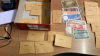 BOX ASSORTED BANK NOTES & COINS
