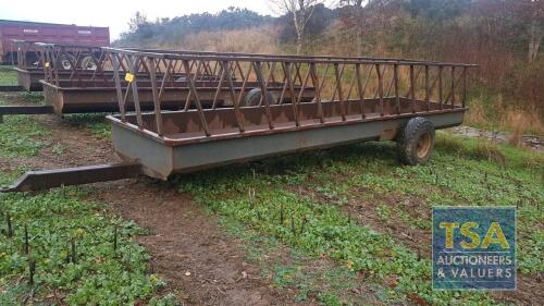 Kinbroon 21' Cattle Feed Trailer