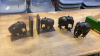 BOX WOODEN ELEPHANTS INC BOOK ENDS