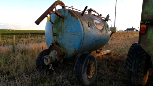 WRIGHT RAIN LTD SLURRY TANKER
