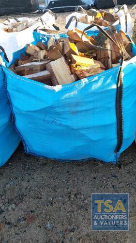 BULK BAG HARDWOOD FIREWOOD LOGS