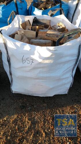 BULK BAG FIREWOOD LOGS