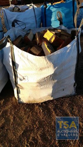 BULK BAG HARDWOOD FIREWOOD LOGS