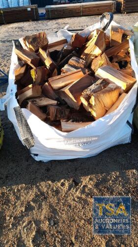 BULK BAG HARDWOOD FIREWOOD LOGS