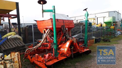 KUHN 3003 HARROW C/W ACCORD DRILL & CONTROL BOX & PTO