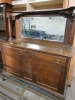 MIRROR BACK SIDEBOARD