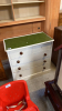 CHEST OF DRAWERS & PINE CORNER UNIT