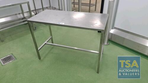 Stainless Steel Prep Table 1.19 x 0.57 x 0.83m