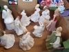 BOX 10 SMALL ROYAL DOULTON FIGURINES