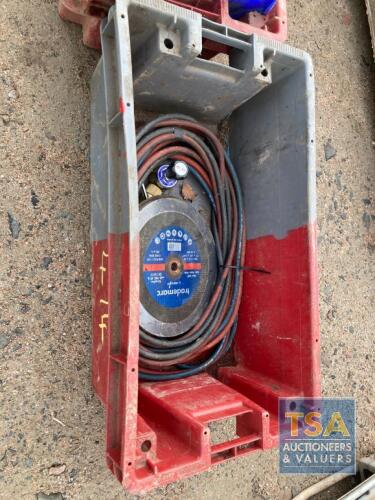 OXY PROPANE CUTTING TORCH/HOSES/ REGULATORS & 6 12" CUTTING DISCS