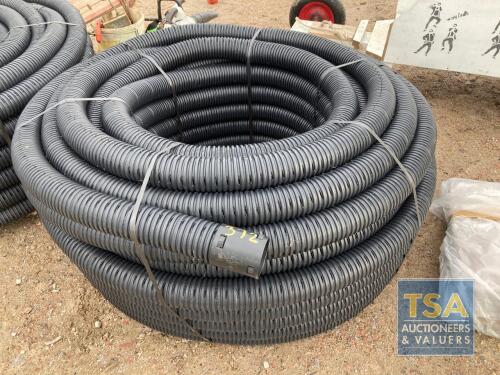 NAYLOR AGRI-DRAIN LAND DRAINAGE BLACK - PERFOR 100M X 80MM 68036