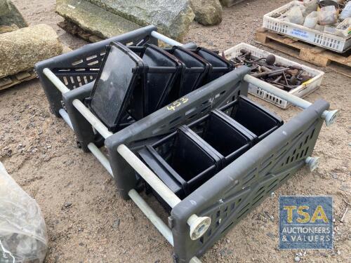 STORAGE RACK AND PAPERWORK RACKS