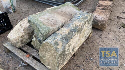 4 GRANITE LINTELS/SILLS