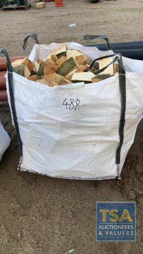 BULK BAG HARDWOOD LOGS