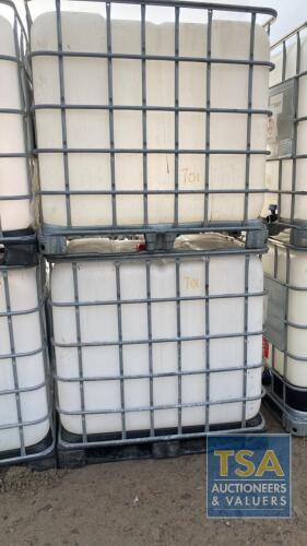 2 EMPTY IBC TANKS