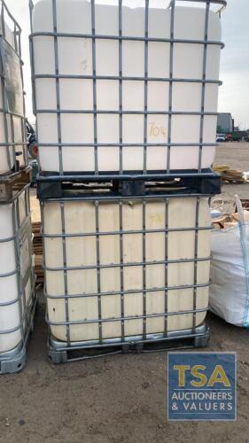 2 EMPTY IBC TANKS