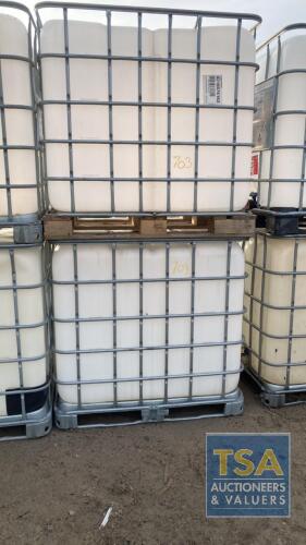 2 EMPTY IBC TANKS