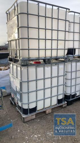 2 EMPTY IBC TANKS