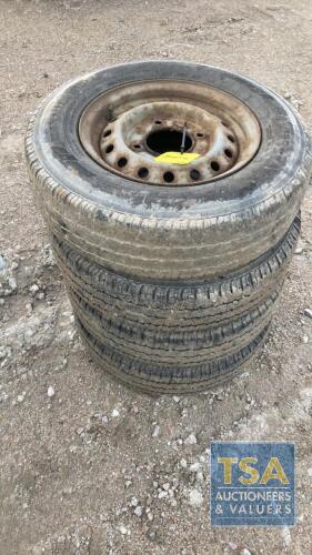 4 IFOR WILLIAMS WHEELS & TYRES