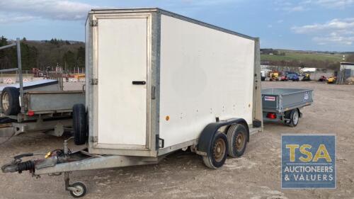 IFOR WILLIAMS BV105 10 FT BOX VAN TRAILER