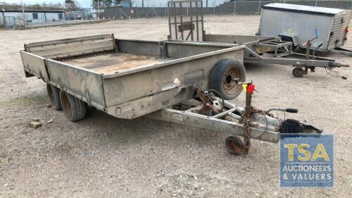 BRIAN JAMES 12 FT TILTBED TRAILER