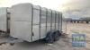 IFOR WILLIAMS TWIN AXLE TRAILER