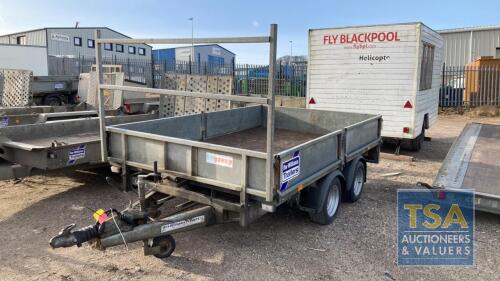 IFOR WILLIAMS TWIN AXLE TRAILER