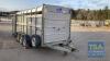 IFOR WILLIAMS TRI AXLE STOCK TRAILER