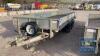 IFOR WILLIAMS LM186 TRI AXLE C/W DROP SIDES, LED LIGHTS, LASHINGS