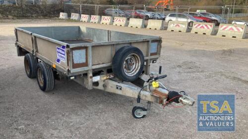 IFOR WILLIAMS LM105 DROP SIDE TRAILER