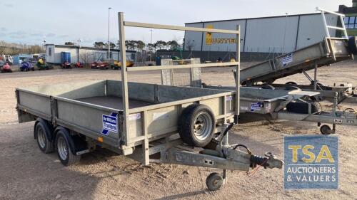 IFOR WILLIAMS LM126 DROP SIDE TRAILER