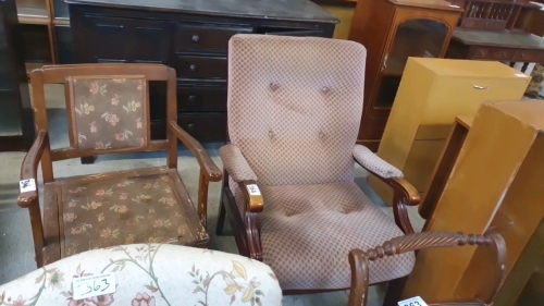 EASY CHAIR & COMMODE CHAIR