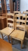 4 DINING CHAIRS